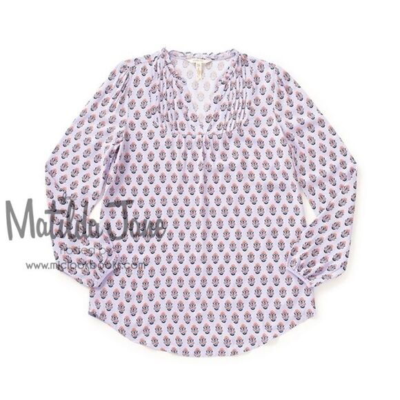 $69 Matilda Jane Women’s Large Purple Delicate Top - Picture 1 of 8
